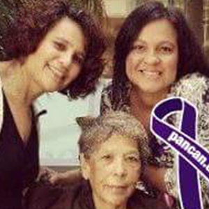 Mica Keller with mother, Elaine
