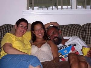 Father's Day 2005 - my last one with my dad and the day I told him I was pregnant.