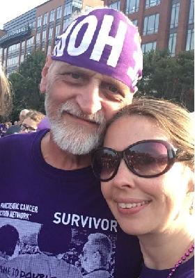 Wage Hope at PurpleStride. The walk to end pancreatic cancer.