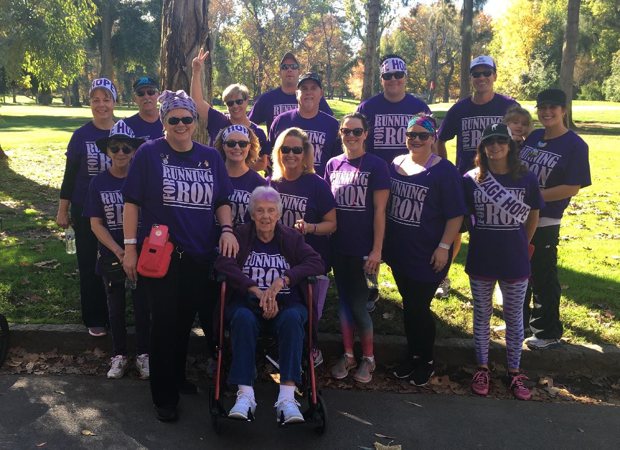 Wage Hope at PurpleStride. The walk to end pancreatic cancer.