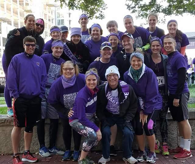 Wage Hope at PurpleStride. The walk to end pancreatic cancer.