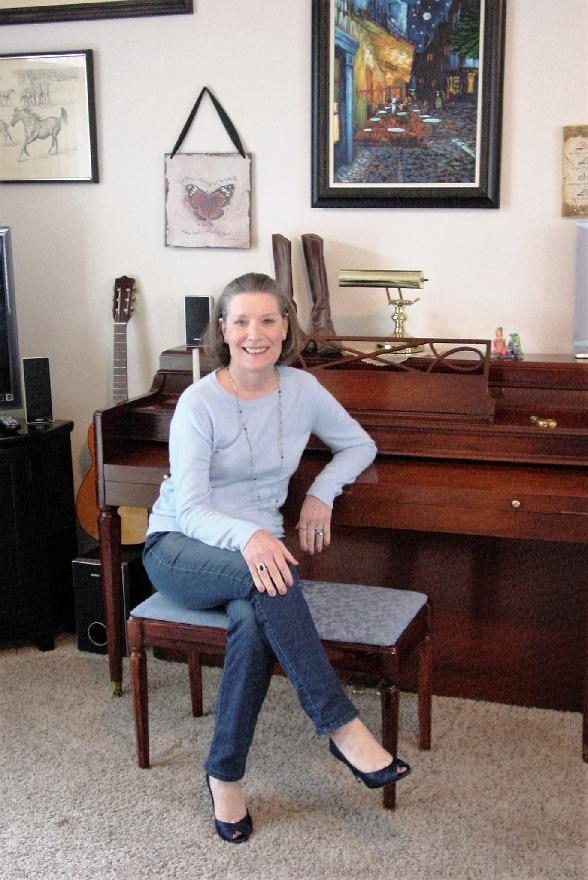 Aurelia Ann at her home