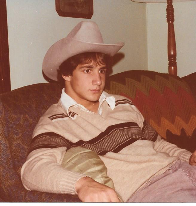 My brother, Tommy, a few years before he died