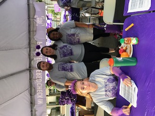 Wage Hope at PurpleStride. The walk to end pancreatic cancer.