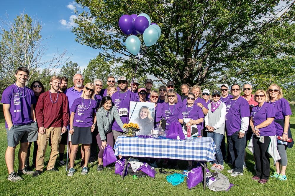 Wage Hope at PurpleStride. The walk to end pancreatic cancer.