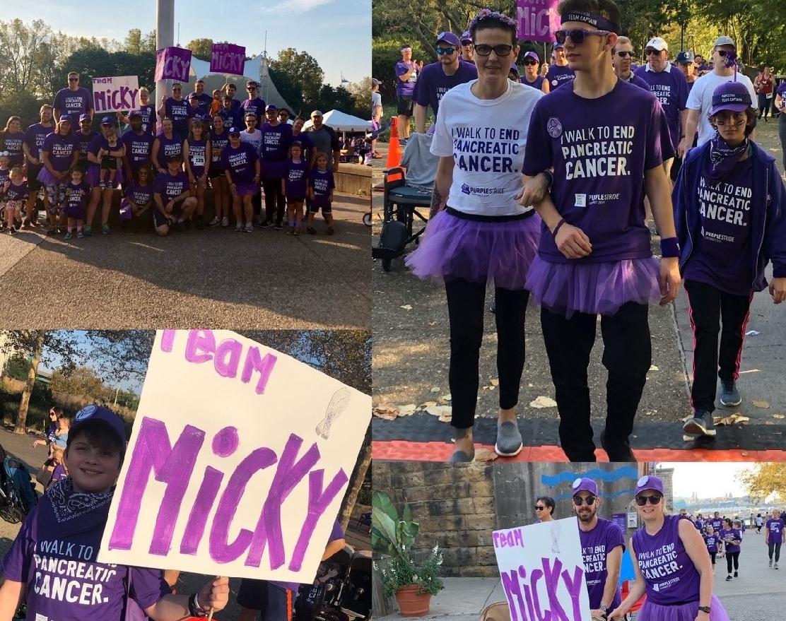 PurpleStride Cincinnati 2024 Team Micky Pancreatic Cancer Action Network