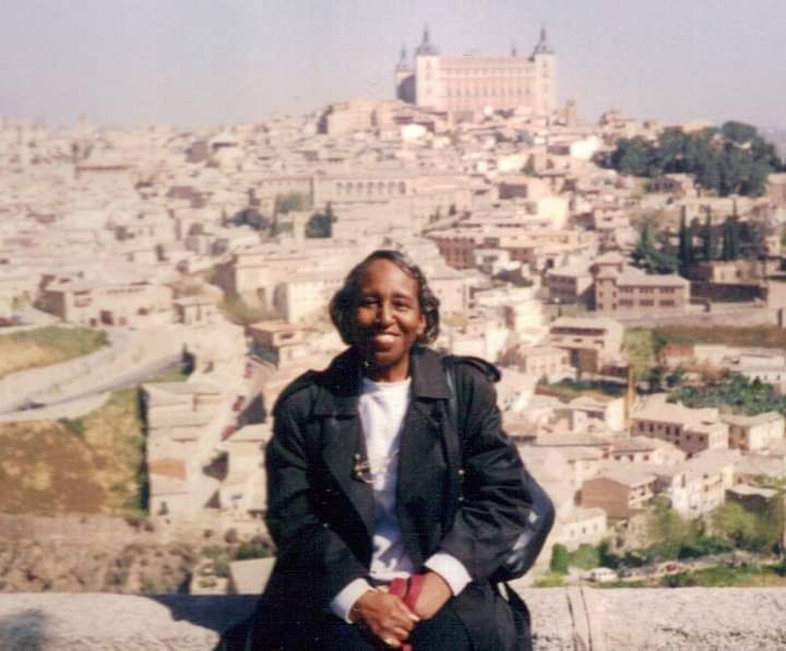 Mom in Spain. One of her favorite trips.