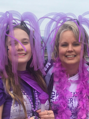 Purple Stride Rocks!