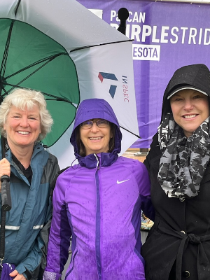 PurpleRide/Stride 2022 - Rain did not stop us from finding our own "sunshine"!