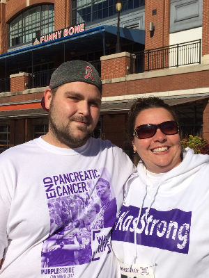 Wage Hope at PurpleStride. The walk to end pancreatic cancer.