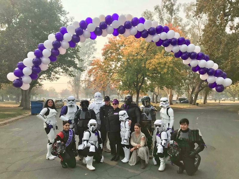 Wage Hope at PurpleStride with Endor Base and CCG.