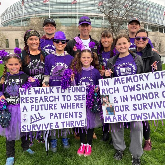 Survivor Mark Owsianiak and Team OW