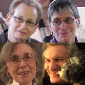 Faces of our Team: Val and Amy on the top; Jane and David below.