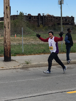 Wage Hope at PurpleStride. The walk to end pancreatic cancer.