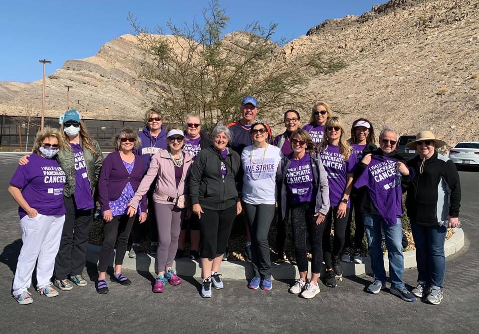 Wage Hope at PurpleStride. The walk to end pancreatic cancer.