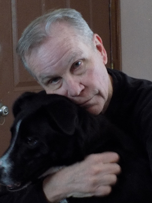 David with his dog, Duke