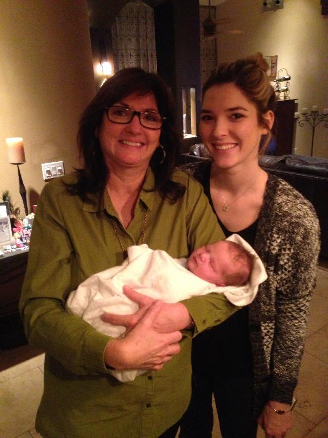 "Gammy" Lori, Carter and Nichole