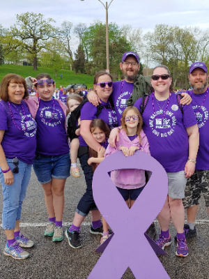 Cliff's Crusaders at PurpleStride 2022