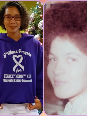 I stride in memory of my mother, in honor of my aunt, and in support of all other patients and families.