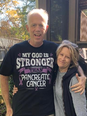 My brother Paul with Michele, his wife and #1 supporter!