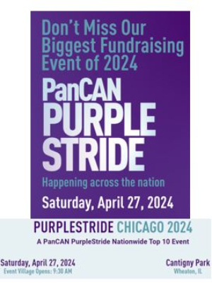 Join Diana's Warriors of Hope Team April 27th in Wheaton, IL