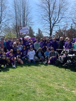 So many 2024 PurpleStriders, we can't fit in the photo frame! Thank you so much for joining us and for your constant support.