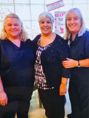 Kim, Miriam and Sandy
