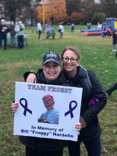 We walk for our Dad