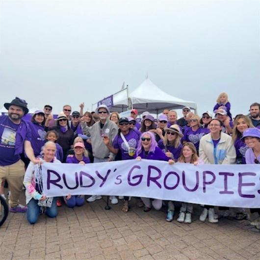 Purple Power for Rudy!