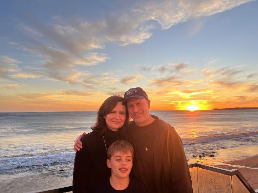 Jeff, Kathleen and Gabe - Thanksgiving 2024