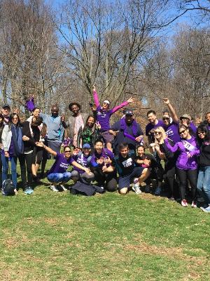 PanCan Purple Stride Brooklyn NYC event in 2015