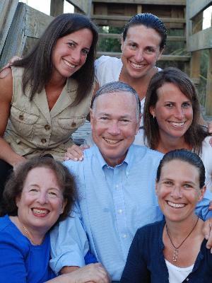 Happy Dick surrounded by those who miss him most