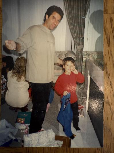 My uncle Mark when I was about 7. We were always attached to the hip when together. 