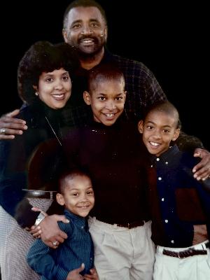 Vertis with Michele, Wes, Ryan & Colin about 12 years prior to his diagnosis