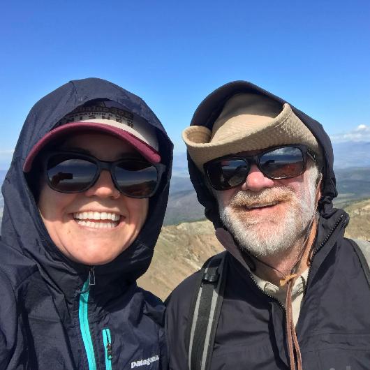 On top of Jasper Peak!