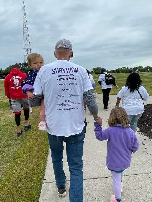 I Stride - so my grands never have to deal with this disease!