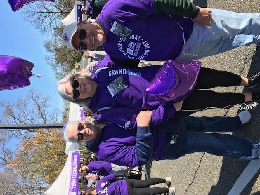 Walking for Aug and Fighting for PC Cure!