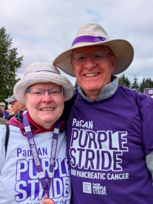 Julie Canan with Jim Canan 2025