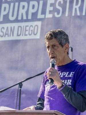 Honored to be the featured speaker at PurpleStride San Diego 2025.